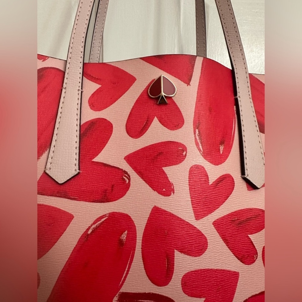Kate Spade Molly Ever Fallen Hearts Tote ❤️ - Picture 3 of 14